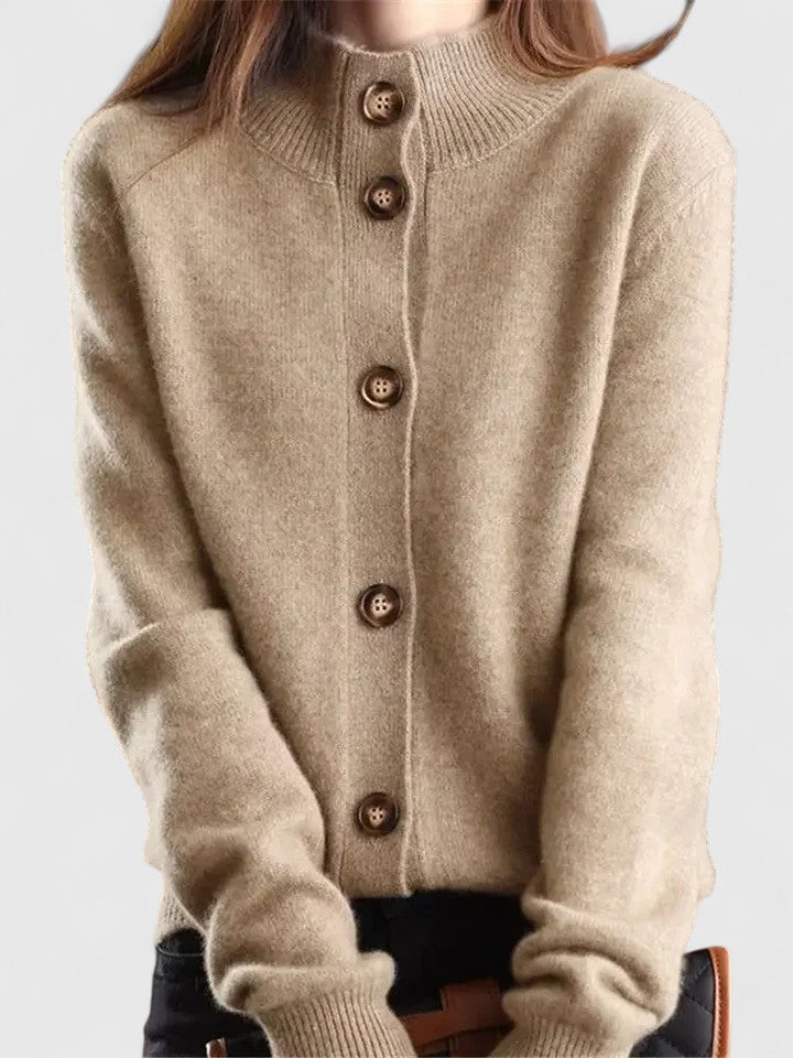 Amélise™ | Classic Button-Up Cardigan