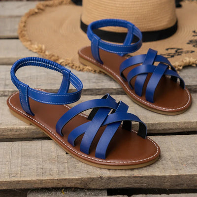 Sienna™ | Criss-Cross Flat Sandals