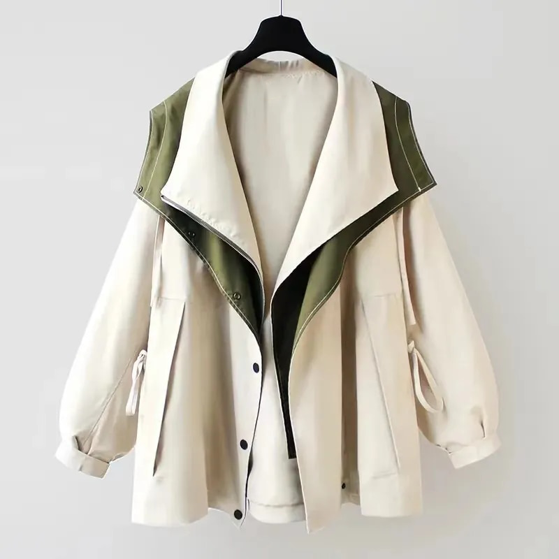 Amélys™ | Chic All-Weather Windbreaker Jacket