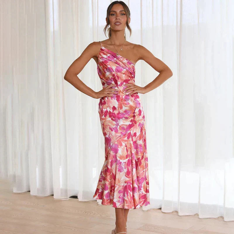 Elize™ | One-Shoulder Dress