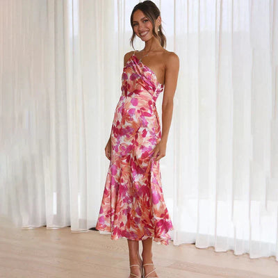 Elize™ | One-Shoulder Dress