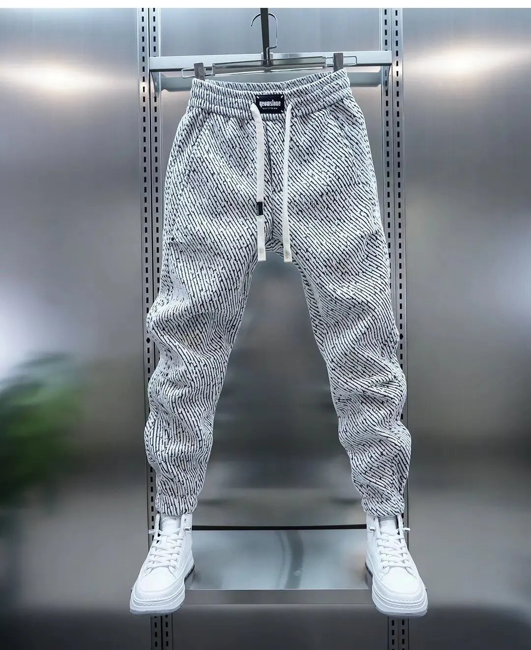 Hadrien™ | Casual trousers with pattern