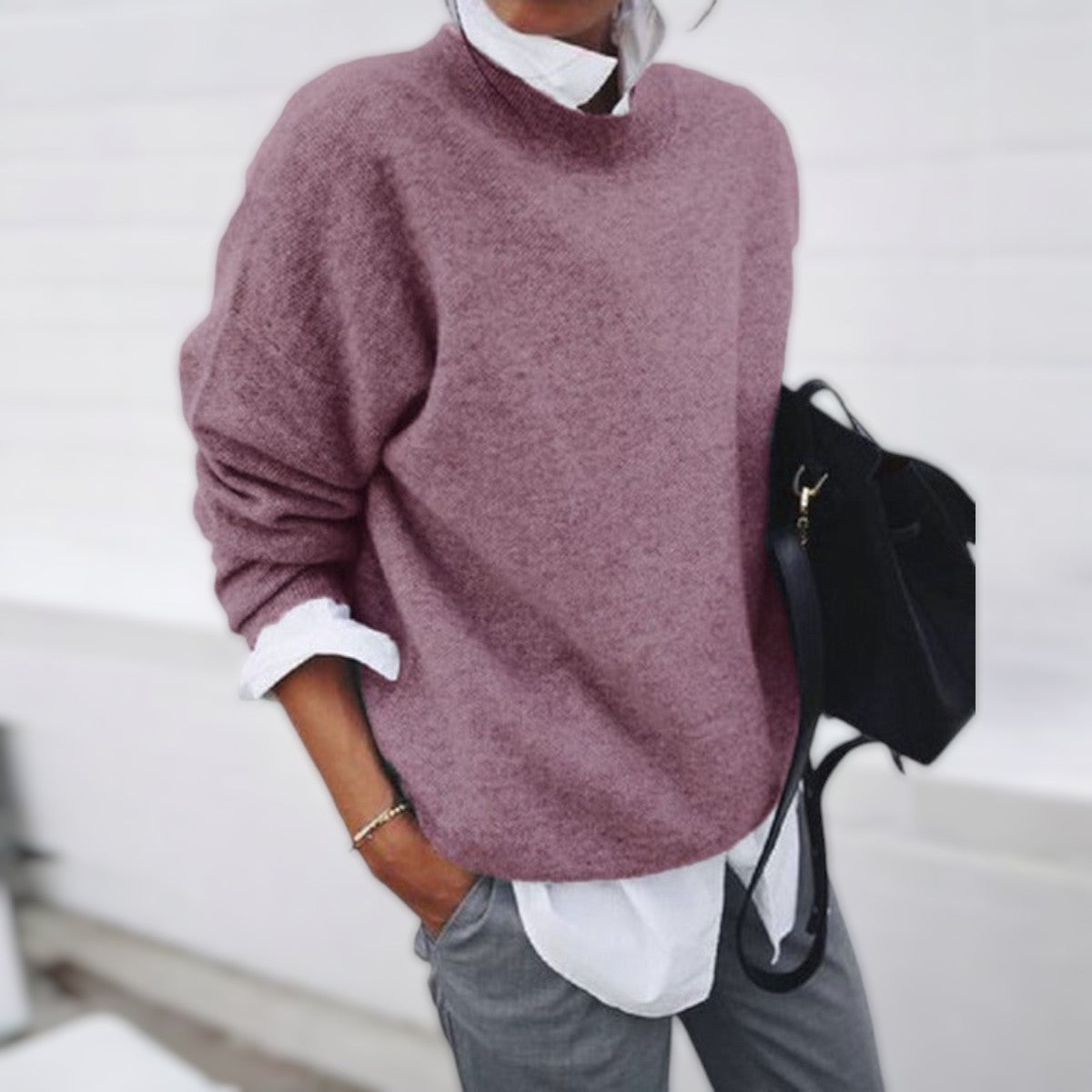 Emma™ | CloudSoft Oversized Knit Sweater