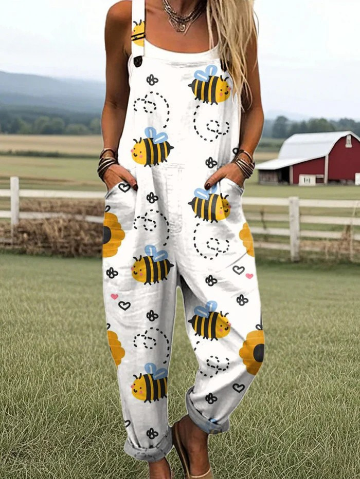 Éliraine™ | Women's Wide Leg Floral Jumpsuit