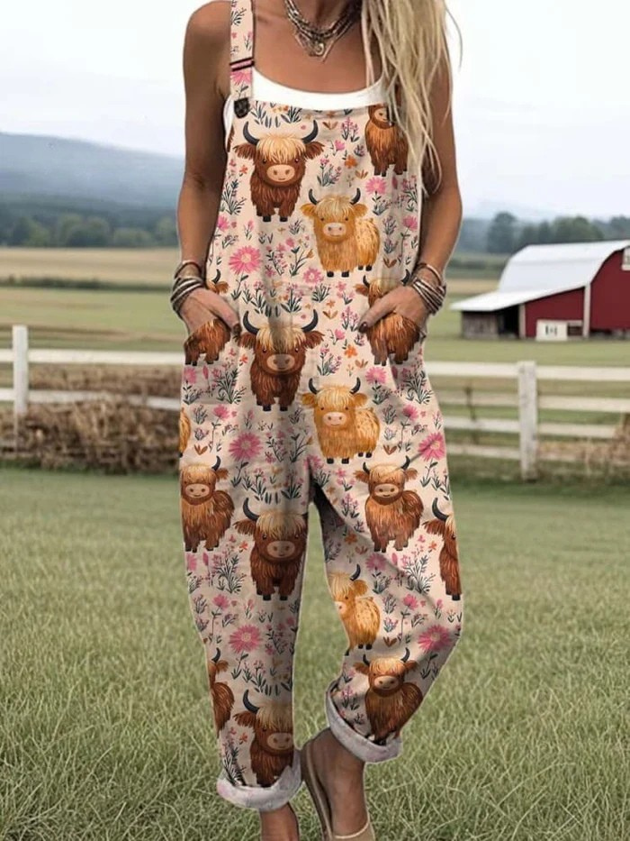 Jules™ | Women's Flying Bees Embroidery Jumpsuit