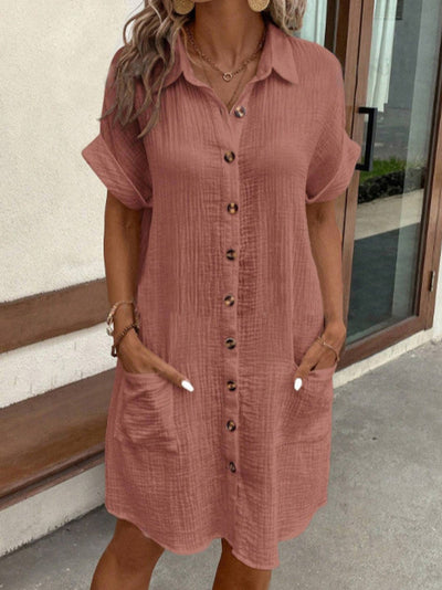Delphine™ | Classic Polo Casual Dress