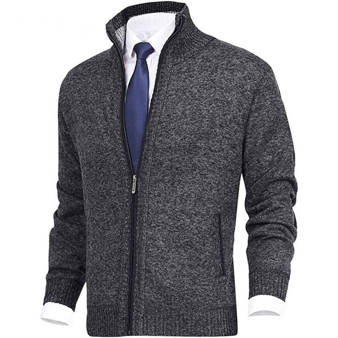 Hervin™ | Refined Knit Zip Cardigan