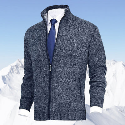 Hervin™ | Refined Knit Zip Cardigan