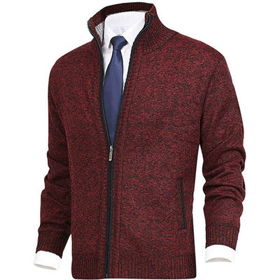 Hervin™ | Refined Knit Zip Cardigan