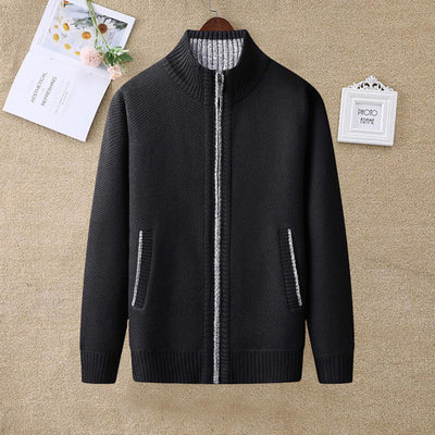 Hervin™ | Refined Knit Zip Cardigan
