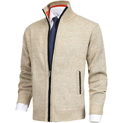 Hervin™ | Refined Knit Zip Cardigan