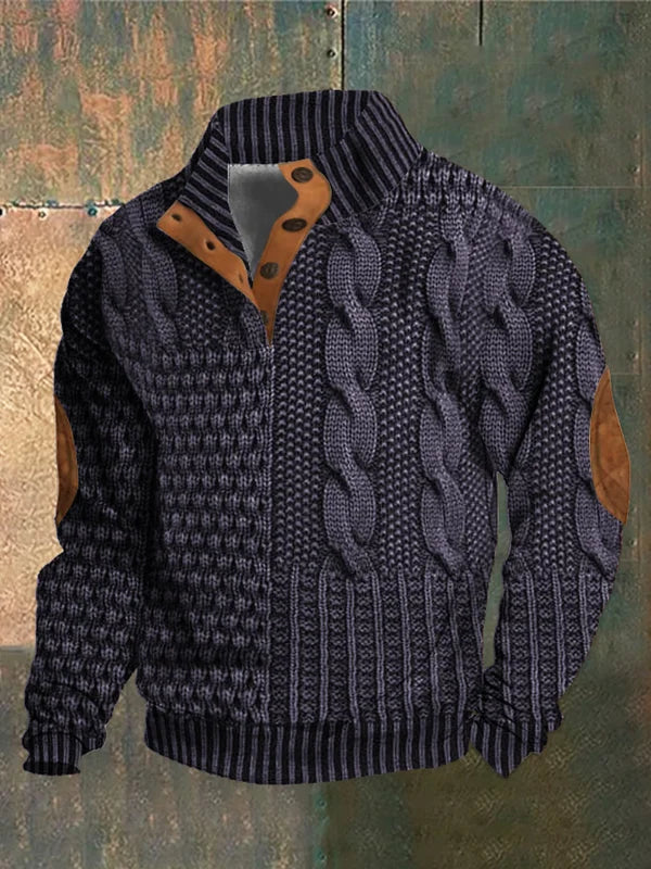 Kaelix™ | Patterned Cozy Knit Sweater For Men