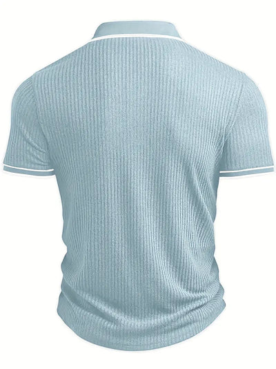 Naël™ | Tailored Knit Polo Shirt