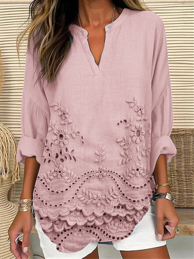 Valona™ | Elegant Printed Top