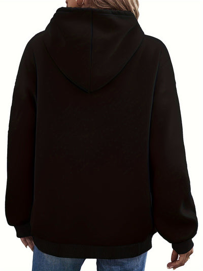 Elara™ | Be Loved Heart Print Hoodie