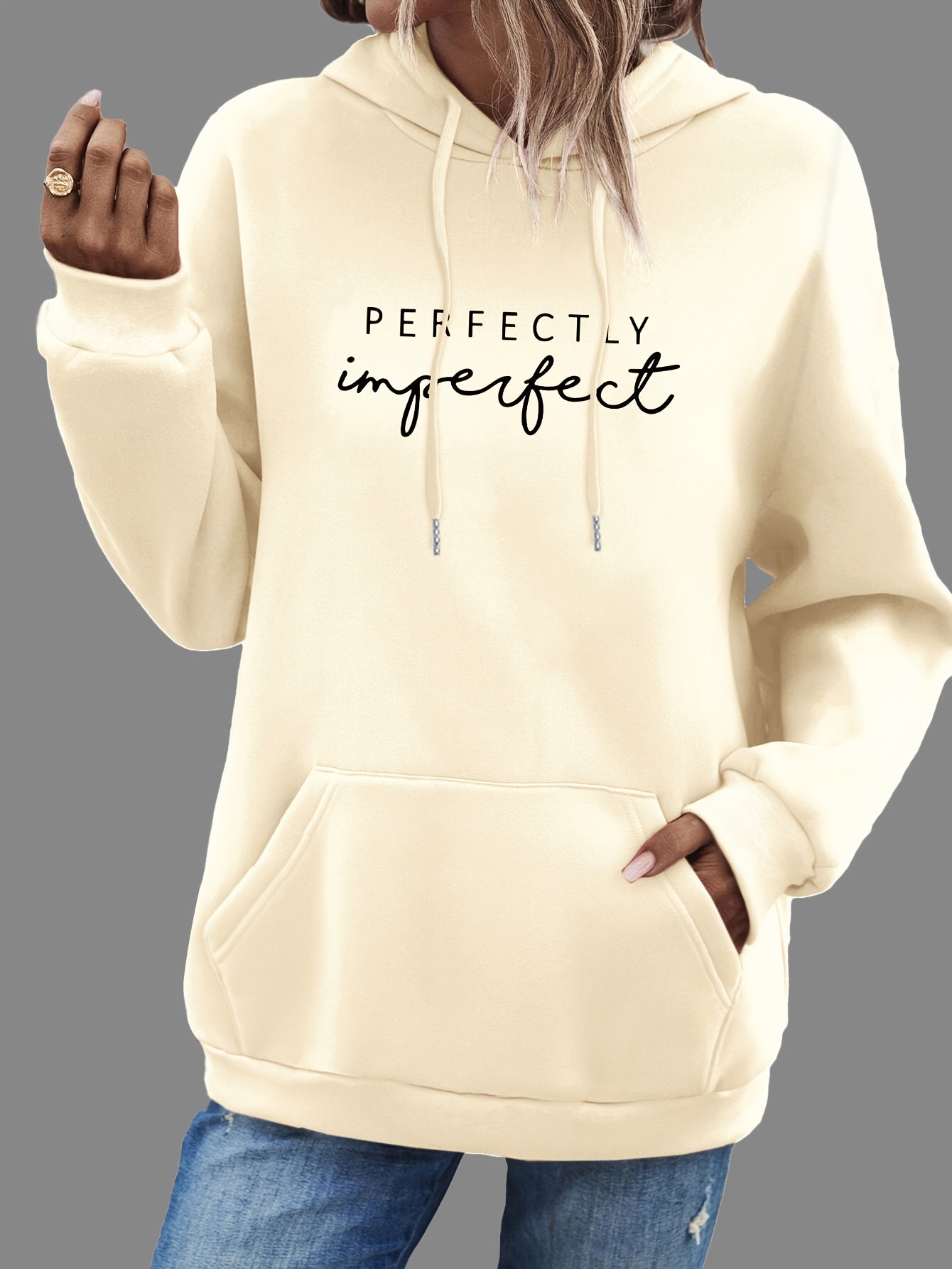 Amber™ | Perfectly Imperfect" Hoodie