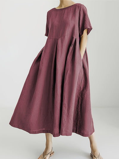 Celeste™ | Linen Maxi Dress