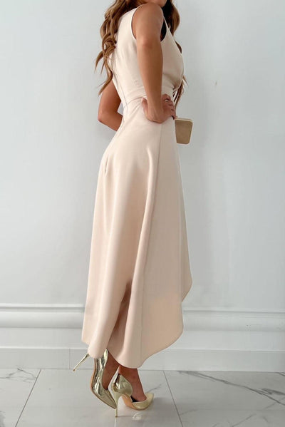 Mandy™ | Chic Wrap V-Neck Midi Dress