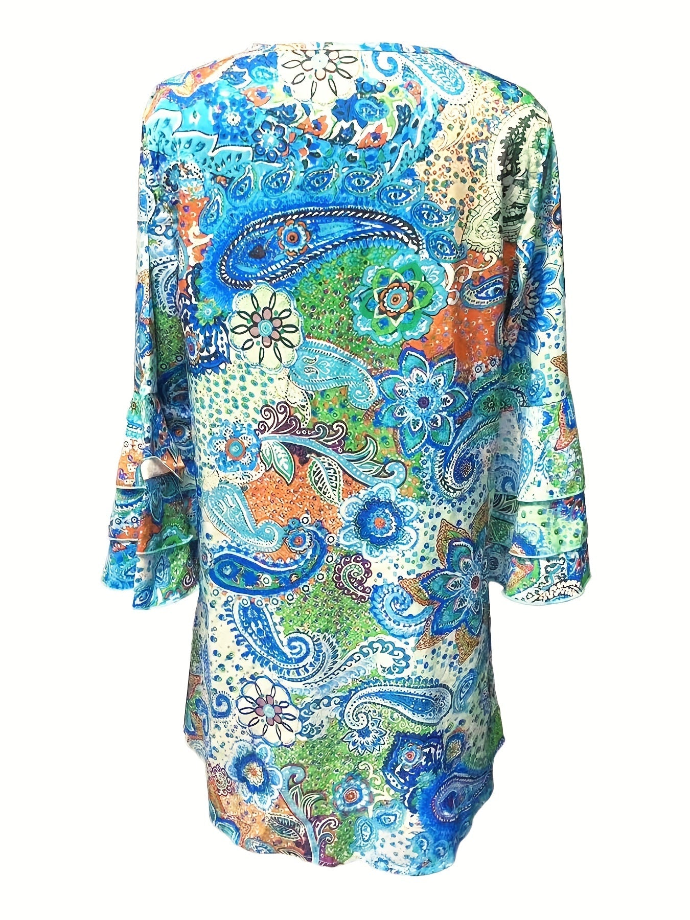 Norah™ | Floral V-Neck Dress