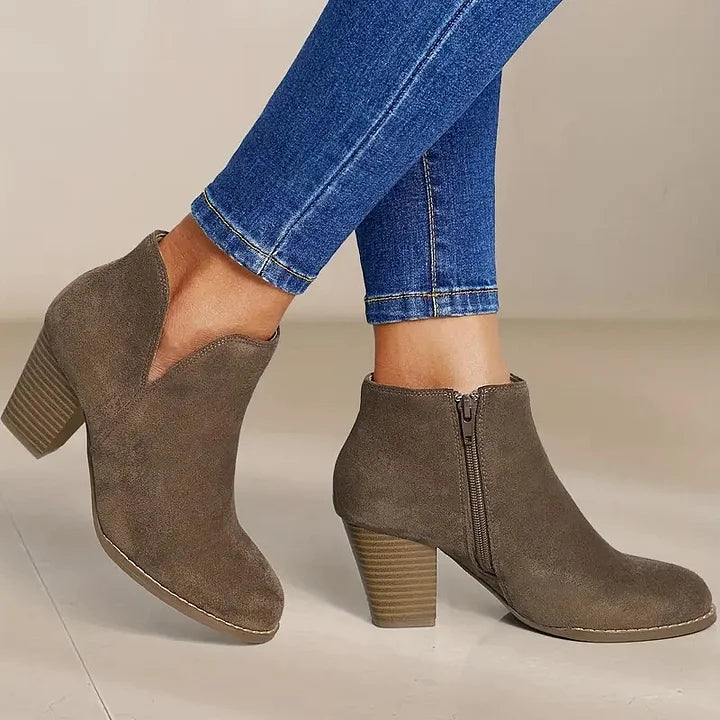 SOPHIE™ | WOMEN'S ANKLE BOOTS WITH BLOCK HEEL
