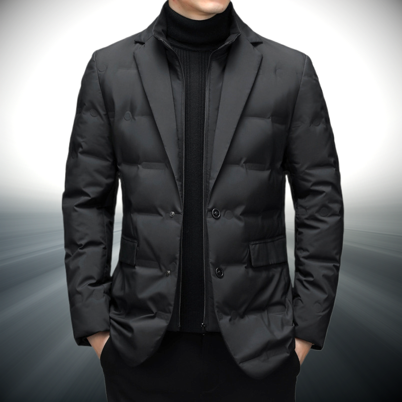Aldric™ | Modern Quilted Blazer Jacket