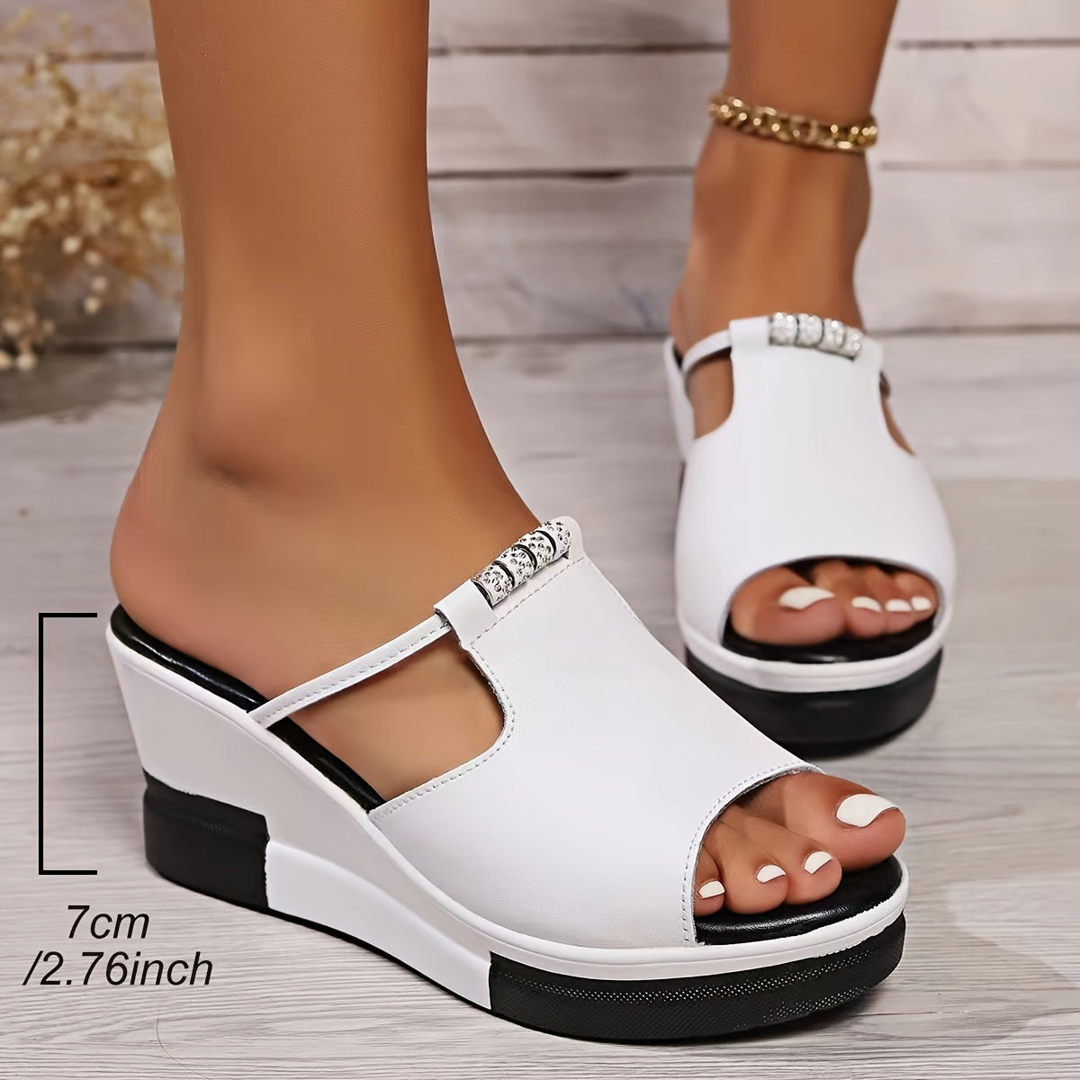 Sylvie™ | Arch Support Wedge Sandals