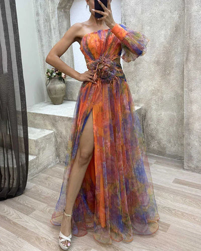 Cecilia™ | Elegant Split Dress