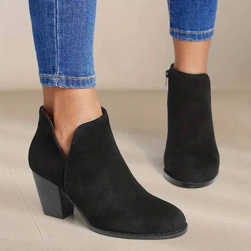 SOPHIE™ | WOMEN'S ANKLE BOOTS WITH BLOCK HEEL