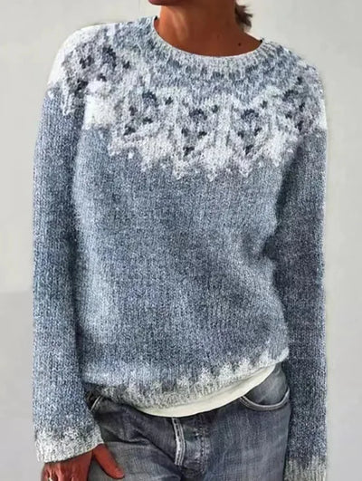 Delilah™ | Nordic Knit Pattern Sweater