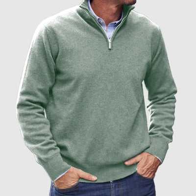 Axton™ | Classic Quarter-Zip Pullover
