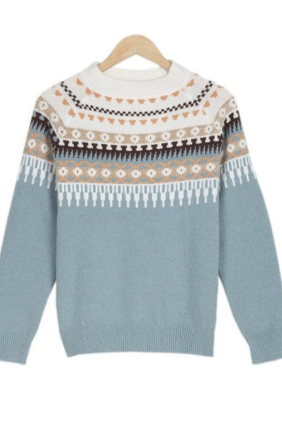 Aurélise™ | Nordic Knit Sweater