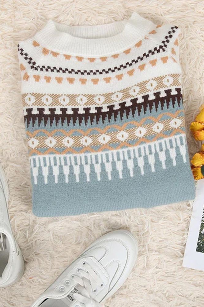 Aurélise™ | Nordic Knit Sweater