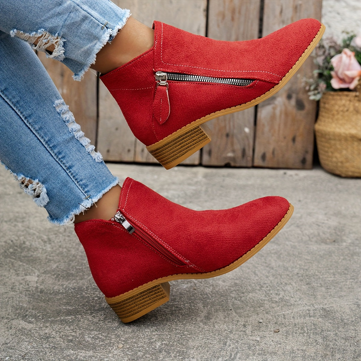Solvène™ | Chic Ankle Boots