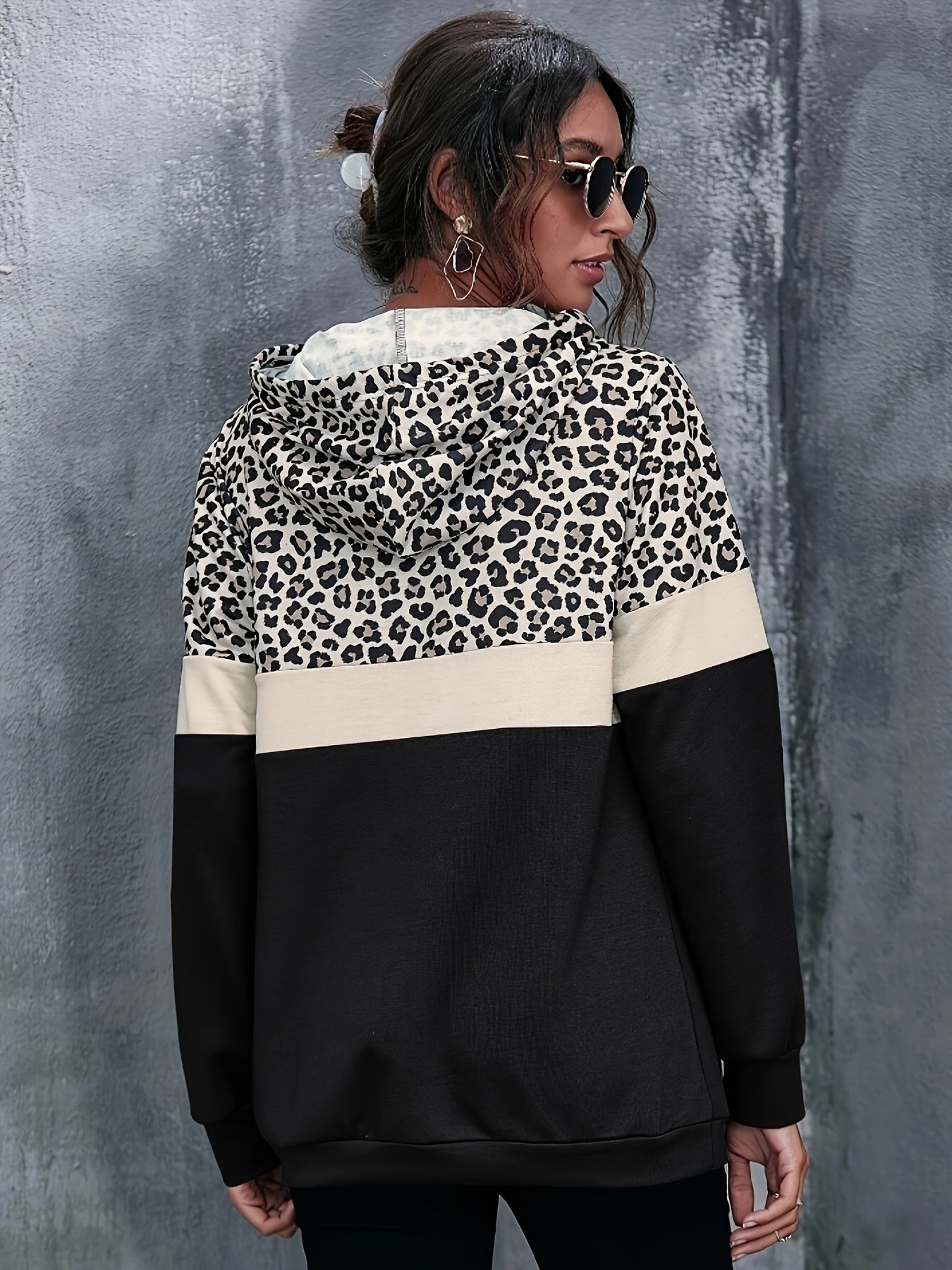 Leona™ | Fierce & Fabulous Color Block Hoodie