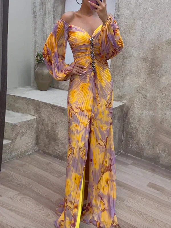 Gisselle™ | Elegant V-Neck Dress