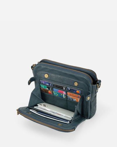 Léova™ | Sleek Three Layer Crossbody Bag