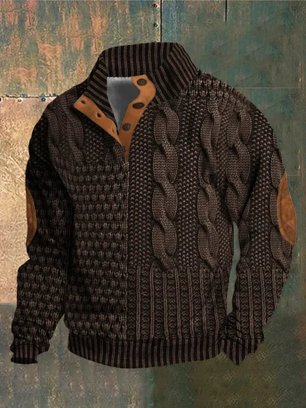 Kaelix™ | Patterned Cozy Knit Sweater For Men