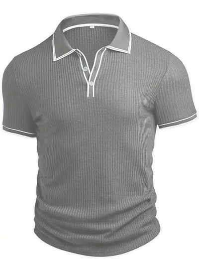 Naël™ | Tailored Knit Polo Shirt
