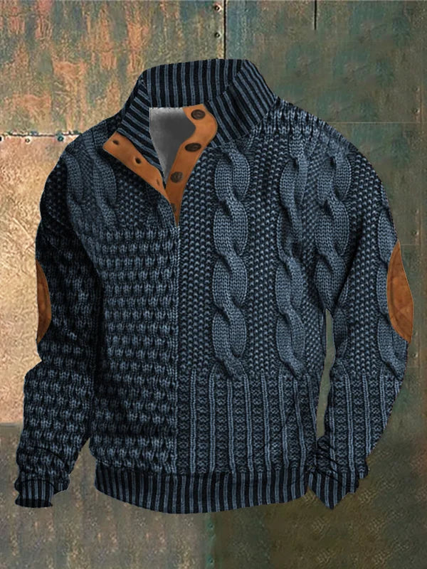 Kaelix™ | Patterned Cozy Knit Sweater For Men