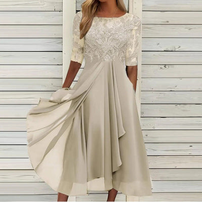 Daryana™ | Elegant Lace Midi Dress