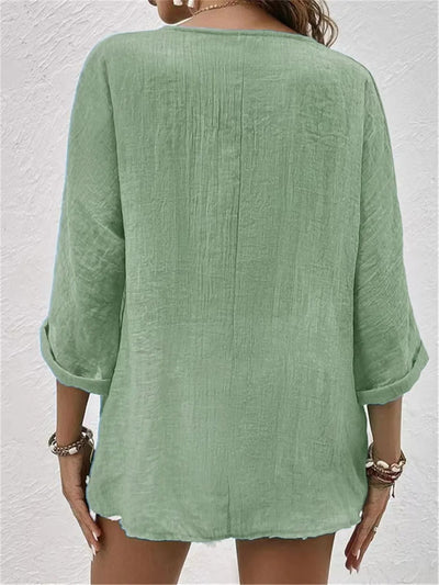 Kalista™ | Relaxed Linen Blouse