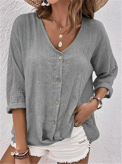 Kalista™ | Relaxed Linen Blouse