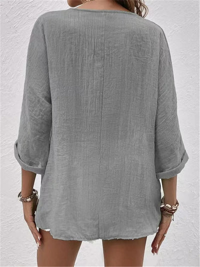 Kalista™ | Relaxed Linen Blouse