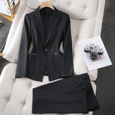 Roxanne™ | Women’s Plain Blazer and Pants Set