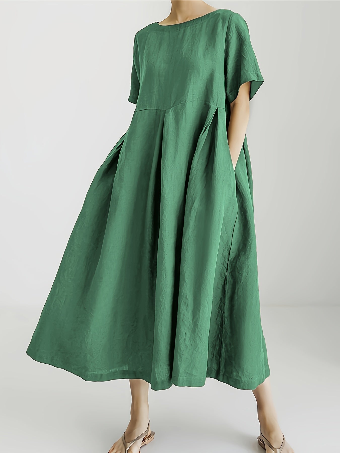 Celeste™ | Linen Maxi Dress