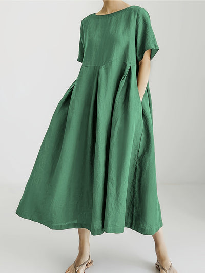 Celeste™ | Linen Maxi Dress