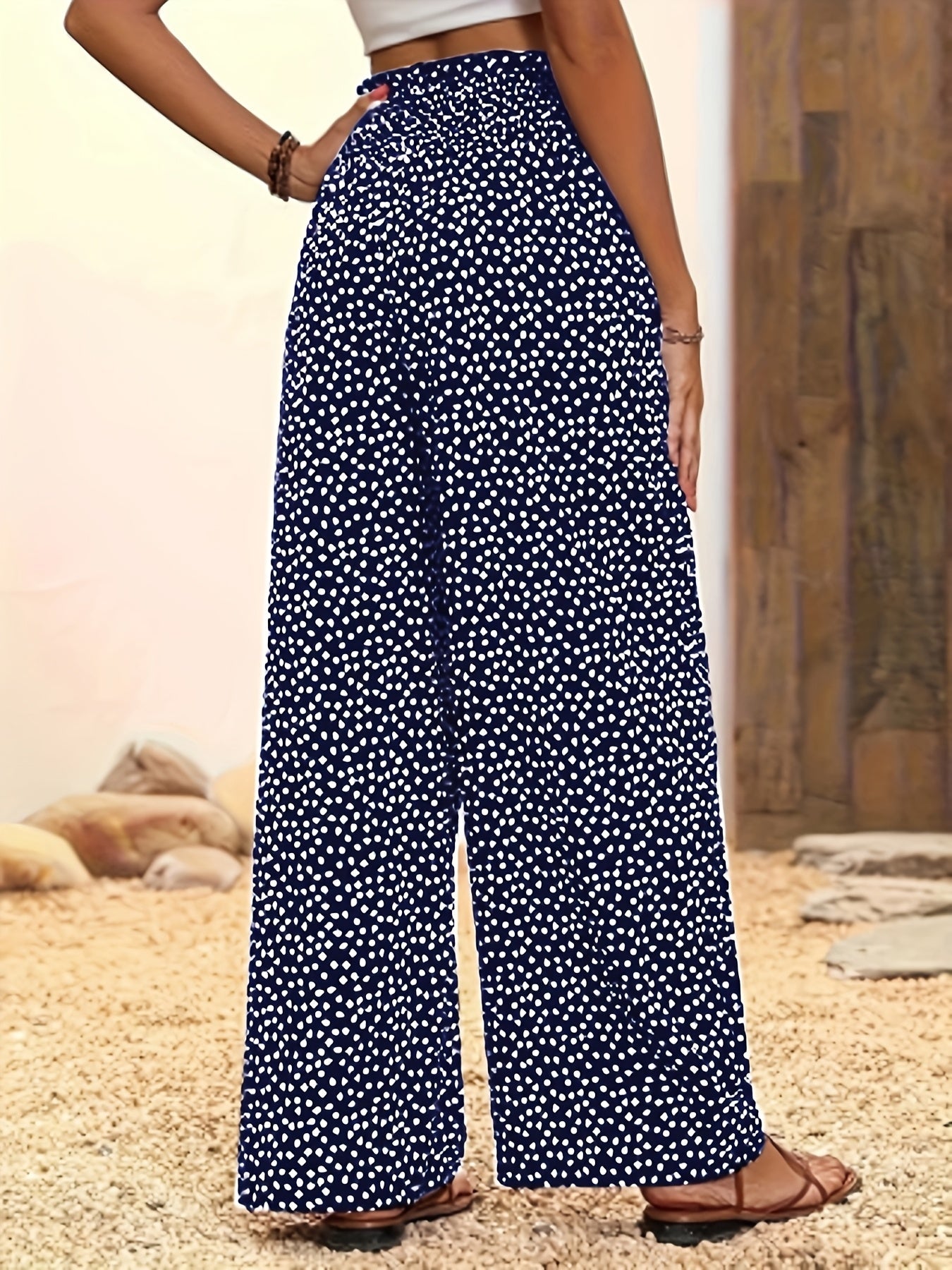 Mira™ | The Allover Print Wide-Leg Pants