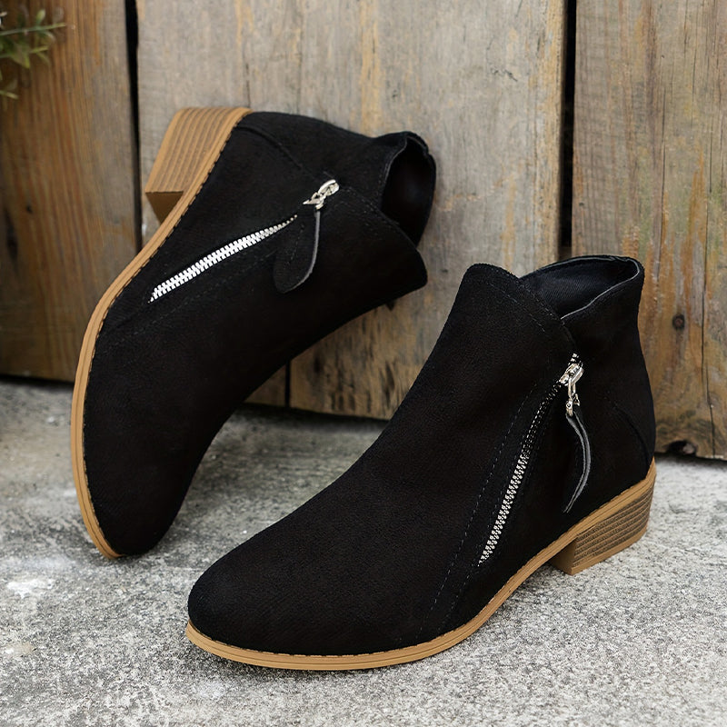 Solvène™ | Chic Ankle Boots