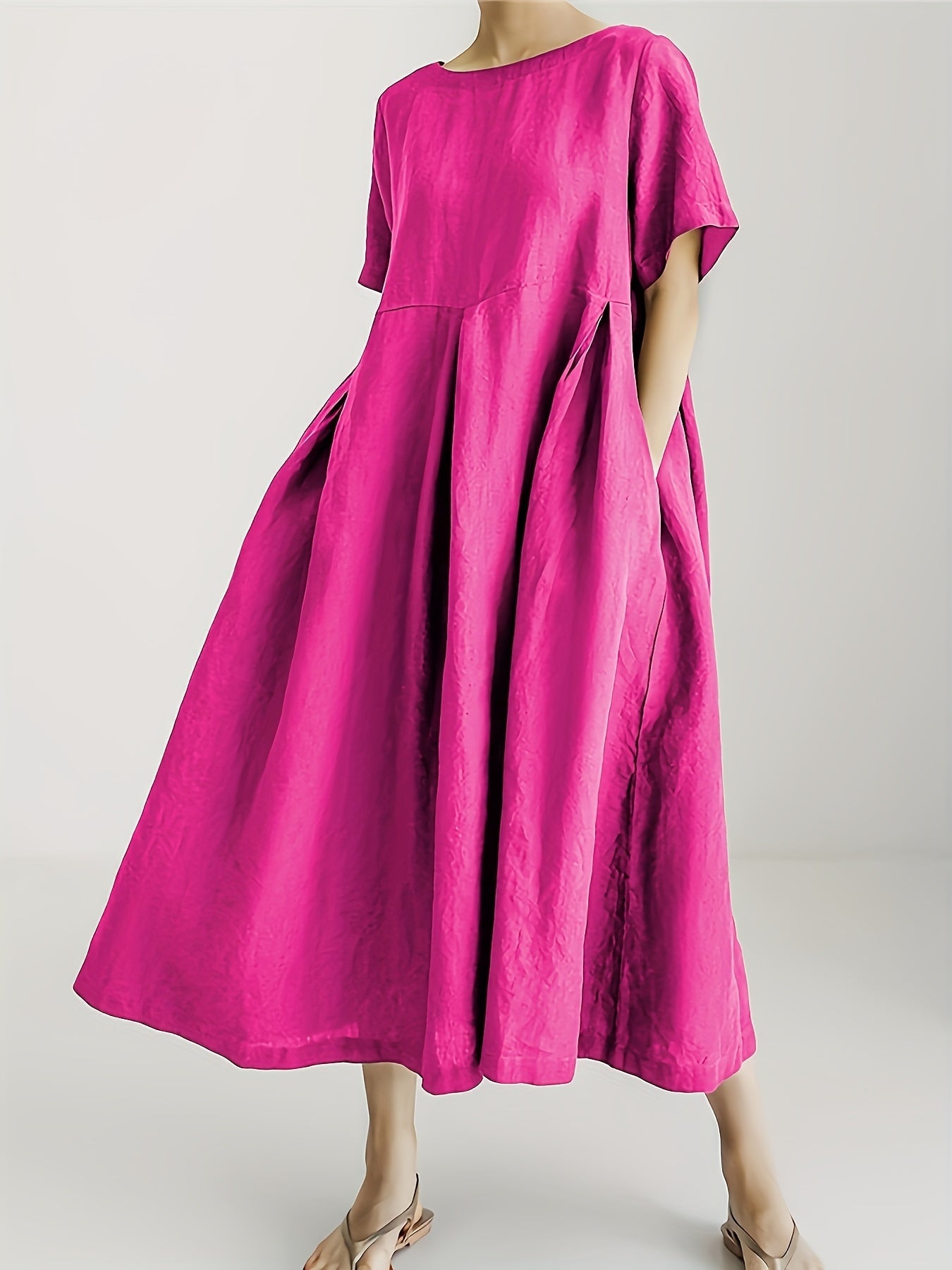 Celeste™ | Linen Maxi Dress
