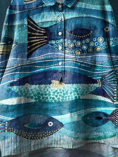 Paula™ | Ocean Art Tee